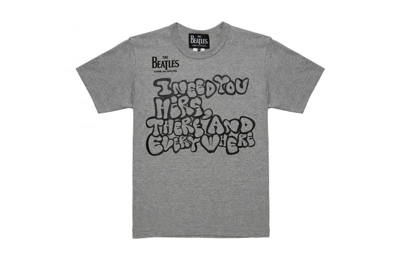 The Beatles & COMME des GARÇONS Capsule Reissue