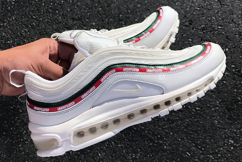 UNDEFEATED Nike Air Max 97 White More Details