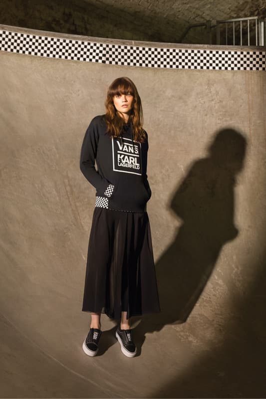 Vans x Karl Lagerfeld Collection Full Look