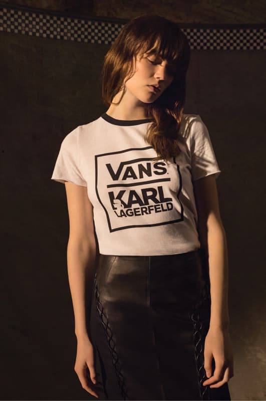 Vans x Karl Lagerfeld Collection Full Look