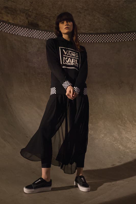 Vans x Karl Lagerfeld Collection Full Look