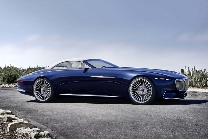Mercedes-Benz 發佈 Vision Mercedes-Maybach 6 敞篷版概念車