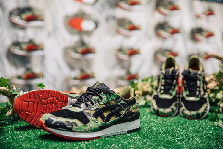 ASICS Tiger x atmos 全新联名 GEL-Lyte III「Green Camo」正式發售