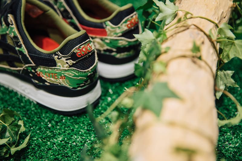 ASICS Tiger x atmos 全新联名 GEL-Lyte III「Green Camo」正式發售