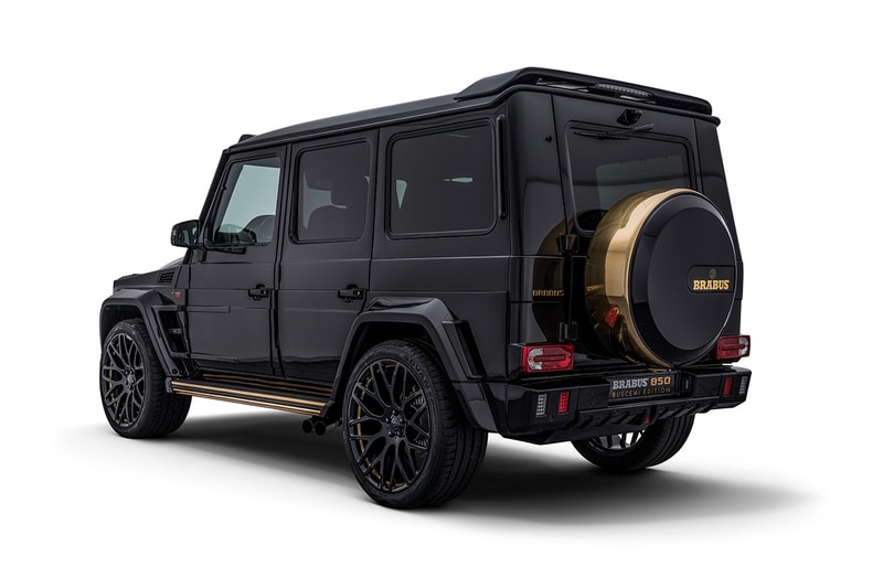 BRABUS 打造 Buscemi 特別版 850 改裝 SUV