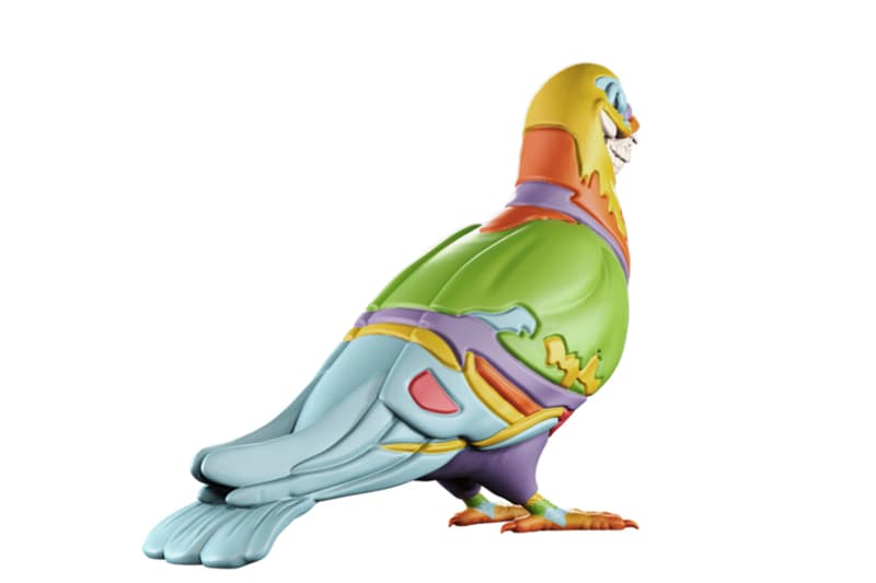 Ron English x Jeff Staple x Mighty Jaxx 三大藝術單位聯名鴿子 Figure