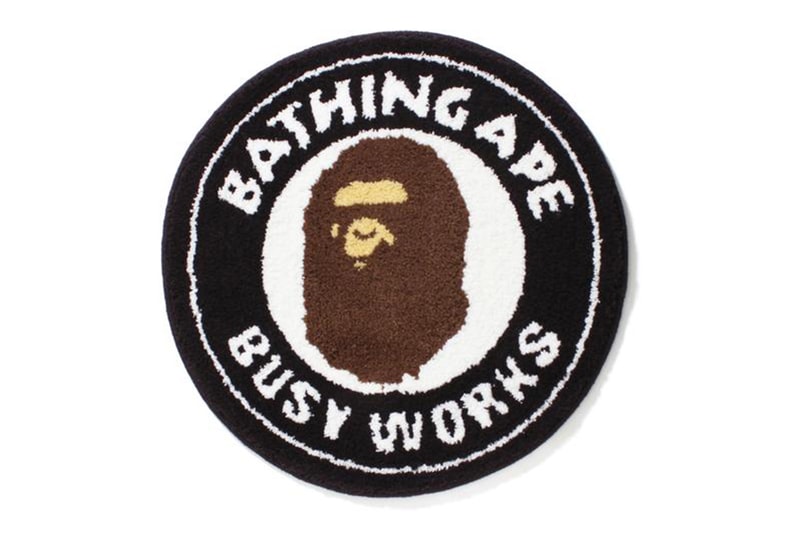 猿迷待望復刻！BAPE 帶回經典 BUSY WORKS 圓地毯