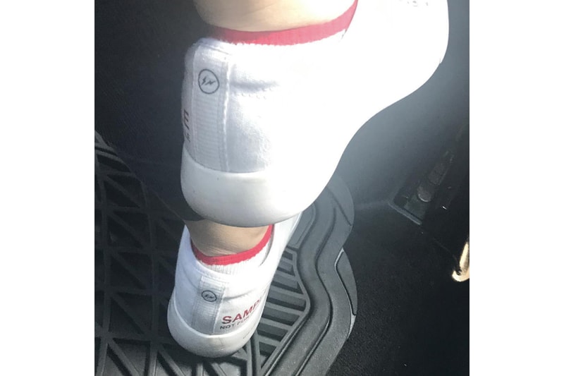 藤原浩曝光 fragment design x CONVERSE 最新聯乘諜照