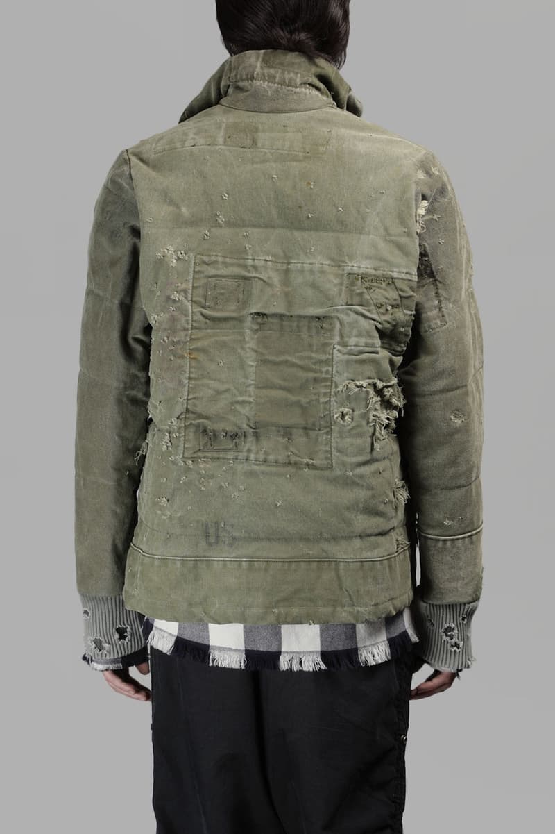 Greg Lauren 推出 2017 秋冬季度做舊破壞短夾克單品