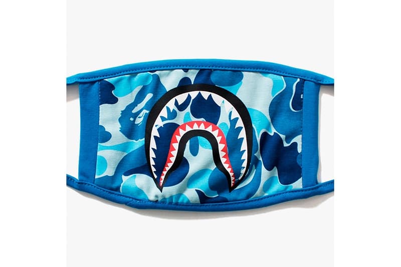 BAPE 推出全新迷彩鯊魚口罩系列