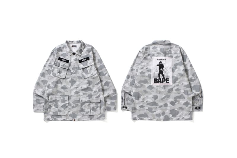 BAPE 2017 秋冬「DOT CAMO」別注系列完整公開