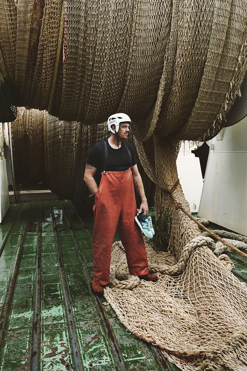 Hanon x New Balance 全新聯名 U520HNF「Fisherman’s Blues」鞋款