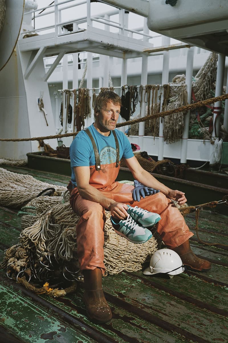 Hanon x New Balance 全新聯名 U520HNF「Fisherman’s Blues」鞋款