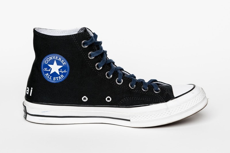 sacai x fragment design x Converse 三方聯名 Chuck Taylor All Star 1970s 官方圖片釋出