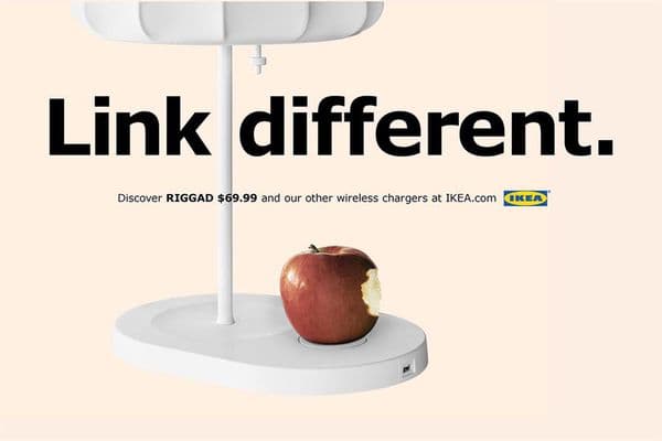 IKEA 向 Apple 深度致敬推出新無線充電家品廣告