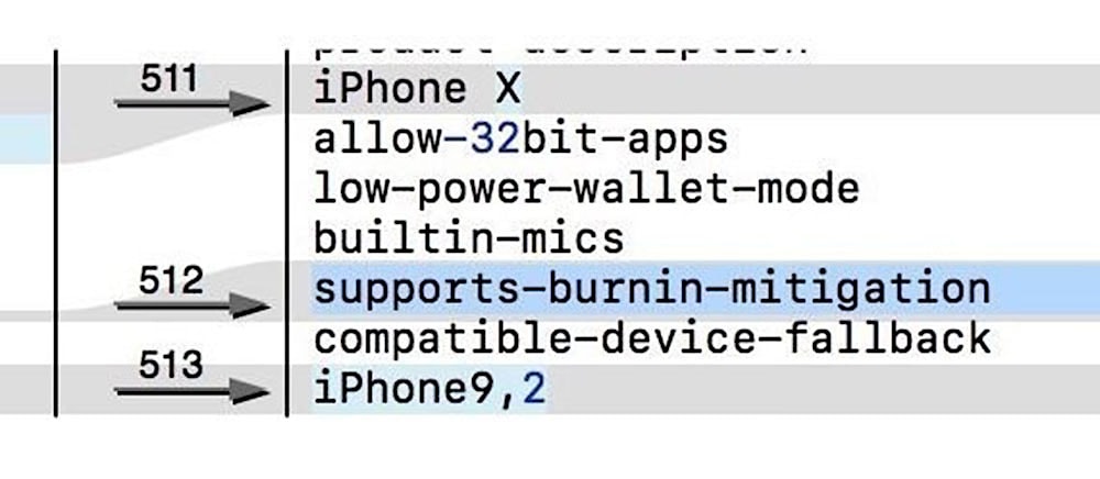 代碼揭示 Apple iPhone X 將採用 OLED「防燒屏」技術