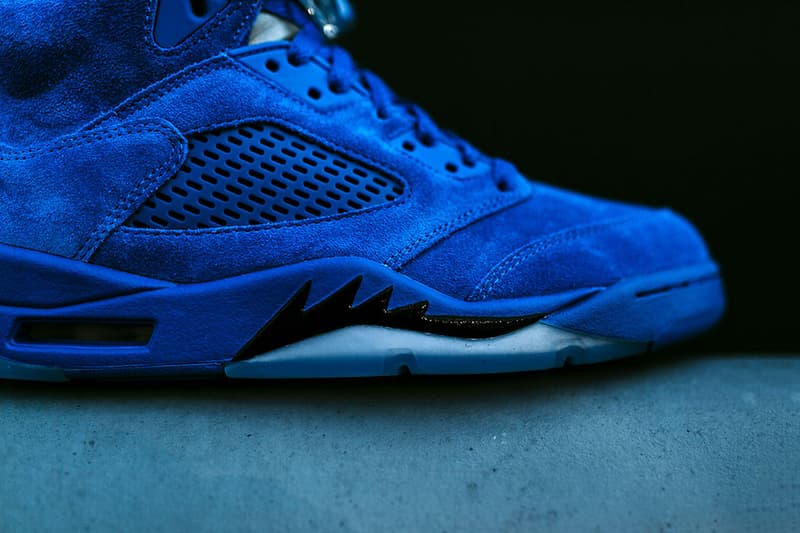 Air Jordan 5 全新「Blue Suede」配色將於月底上架