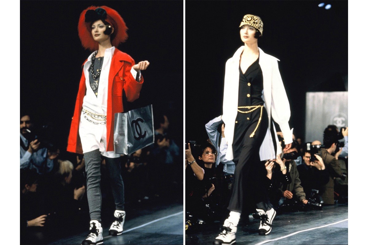 Karl Lagerfeld Vans Chanel Sneaker Design
