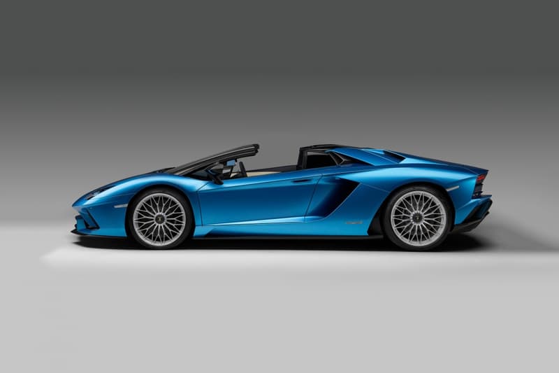 Lamborghini 發佈全新敞篷超跑 Aventador S Roadster
