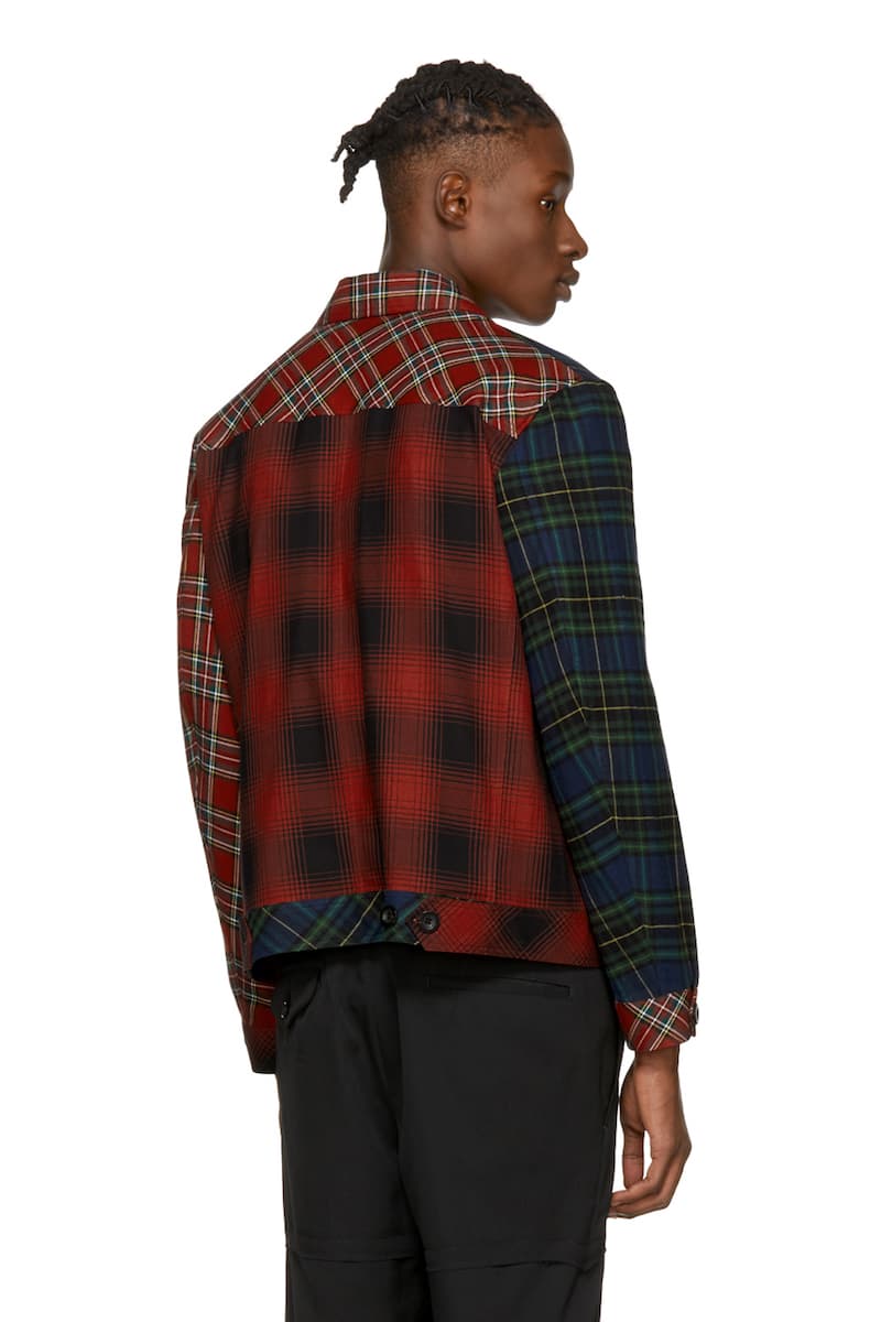 Loewe Tartan Patchwork Jacket