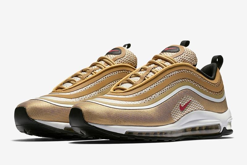 Nike Air Max 97 Ultra 全新「Metallic Gold」配色