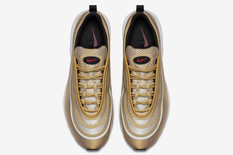 Nike Air Max 97 Ultra 全新「Metallic Gold」配色