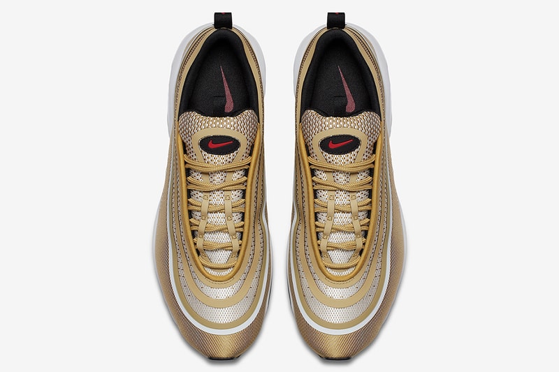 Nike Air Max 97 Ultra 全新「Metallic Gold」配色