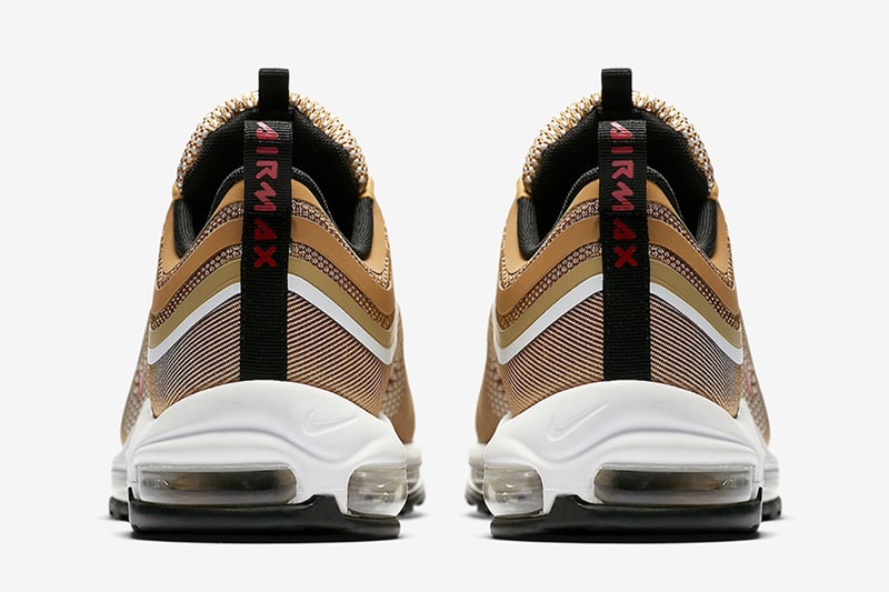Nike Air Max 97 Ultra 全新「Metallic Gold」配色