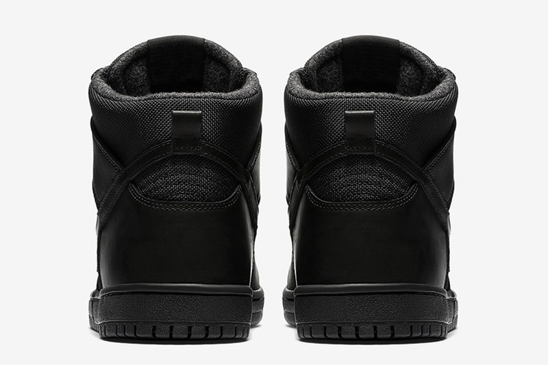 Nike SB Dunk High 全新「Triple Black」配色