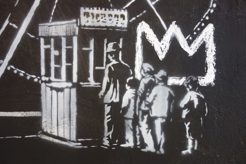 畫中有話？Banksy 最新作品現身倫敦