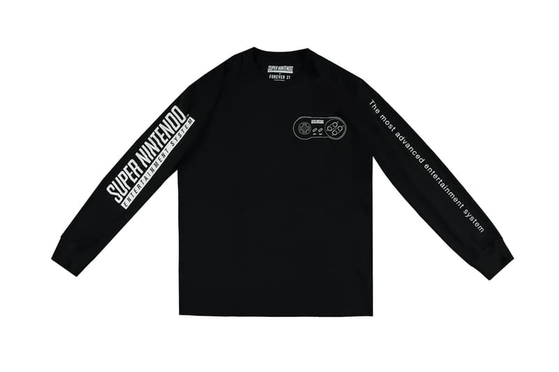 Forever 21 推出全新「超級任天堂」主題別注系列