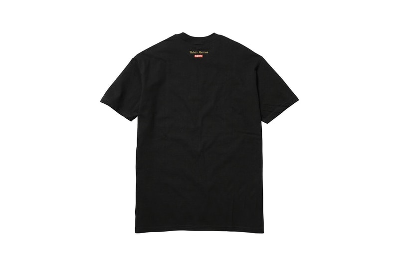 Supreme x Andres Serrano 全新聯名系列正式發佈