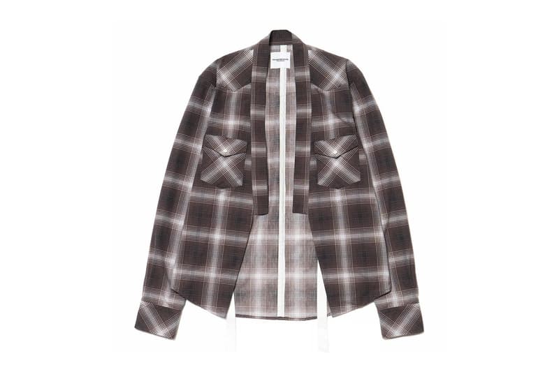 TAKAHIROMIYASHITA The Soloist. 2017 秋冬全新格紋襯衫系列