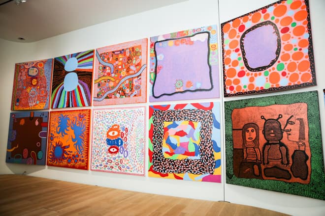 率先走進「草間彌生美術館」內覽會