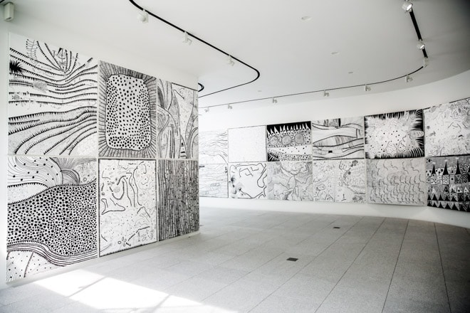 率先走進「草間彌生美術館」內覽會
