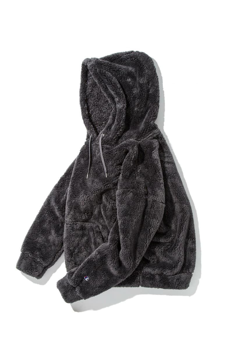 Champion x monkey time 聯乘推出別注羊毛外套