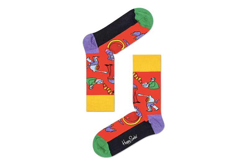 Happy Socks x The Beatles「Yellow Submarine」別注襪款系列