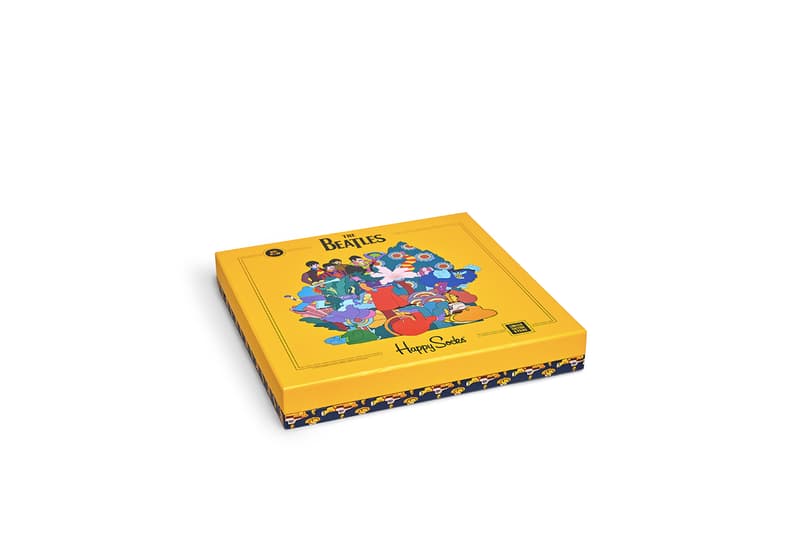 Happy Socks x The Beatles「Yellow Submarine」別注襪款系列