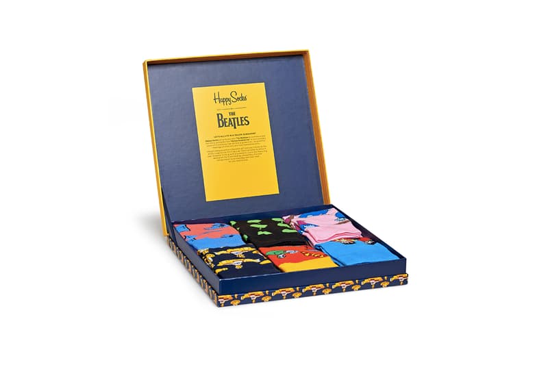 Happy Socks x The Beatles「Yellow Submarine」別注襪款系列