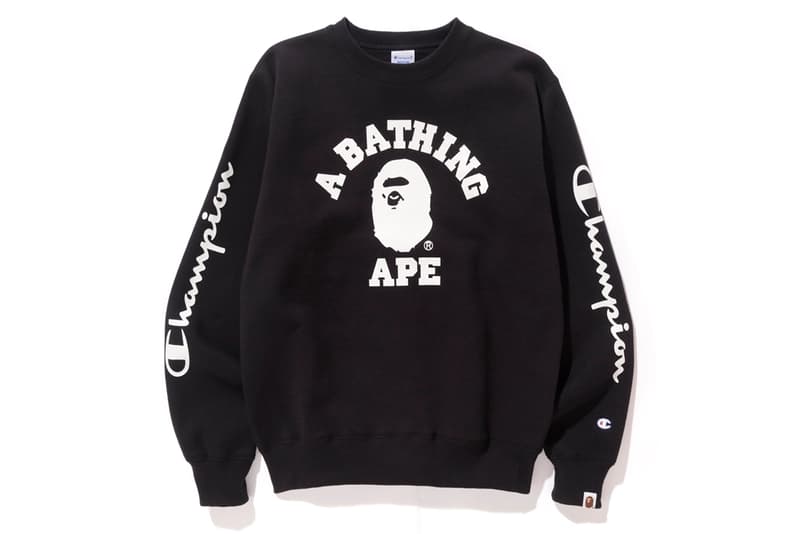 A BATHING APE® x CHAMPION 再度攜手帶來秋冬聯乘作
