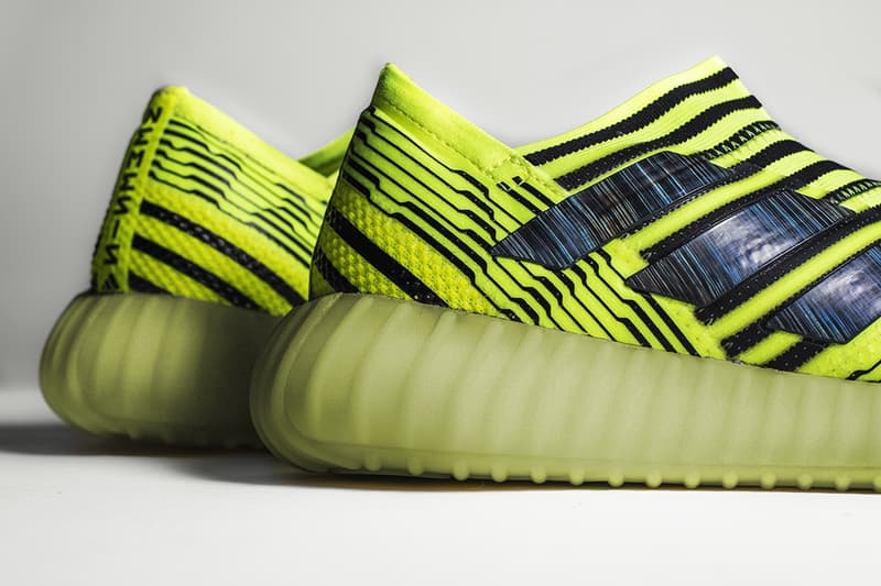 The Shoe Surgeon 打造 adidas Nemeziz 17+ x YEEZY BOOST 350 V2 混血定製鞋款