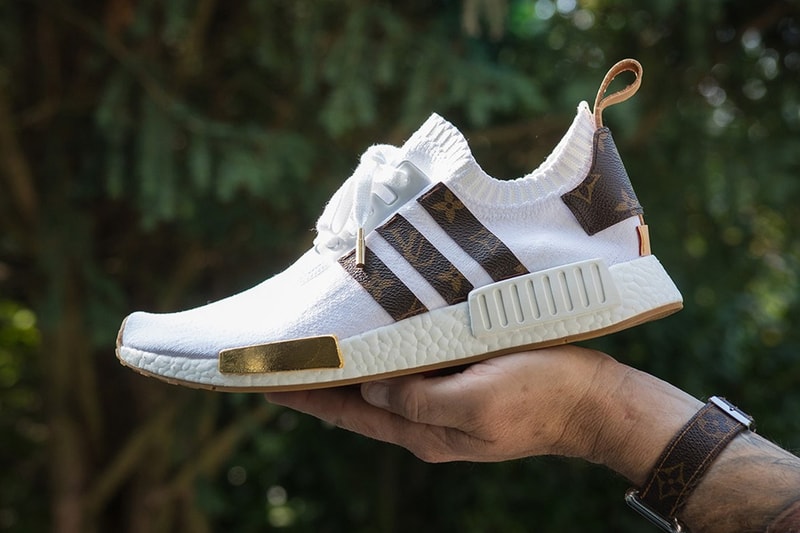 Craig David 專屬 Louis Vuitton x adidas Originals NMD 定製鞋款