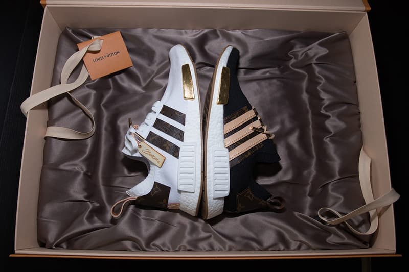 Craig David 專屬 Louis Vuitton x adidas Originals NMD 定製鞋款