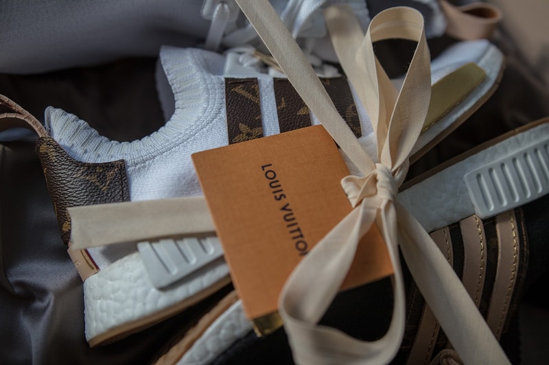 Craig David 專屬 Louis Vuitton x adidas Originals NMD 定製鞋款