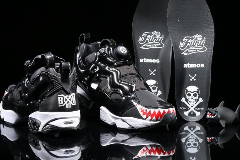 atmos x BOUNTY HUNTER x Reebok 三方聯名 Instapump Fury 鞋款