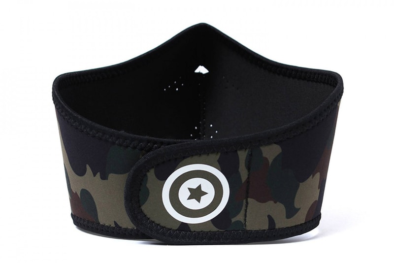 絕佳配件 − BAPE 推出最新迷彩鯊魚面罩