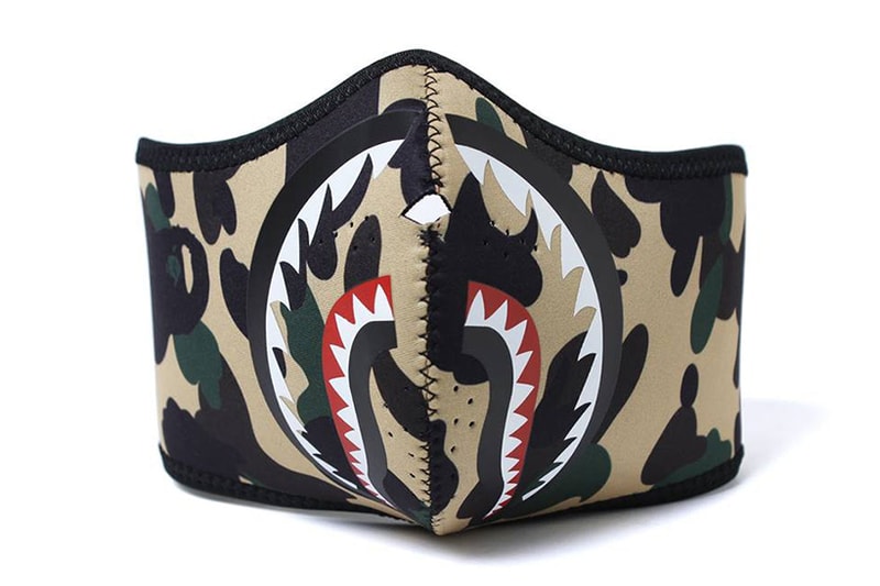絕佳配件 − BAPE 推出最新迷彩鯊魚面罩
