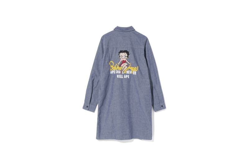 Betty Boop x BAPE 全新聯名系列
