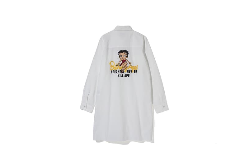 Betty Boop x BAPE 全新聯名系列
