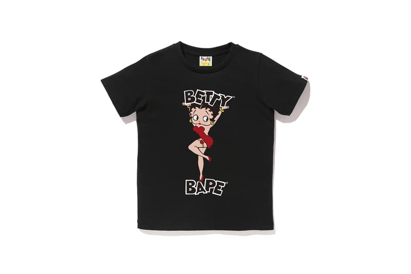 Betty Boop x BAPE 全新聯名系列